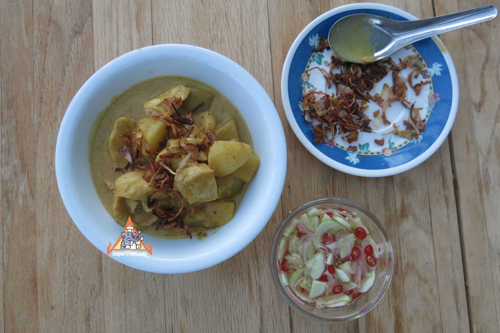 Thai Yellow Curry Chicken, 'Gaeng Karee Gai'