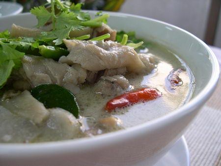 Thai Ginger Chicken Soup, 'Tom Khing Gai'