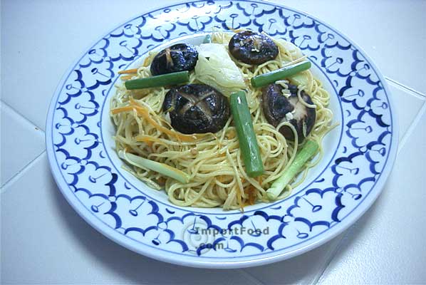 Stir-Fried Mee Sua Noodles (Vegetarian), 'Mee Sua Mangsawirat'
