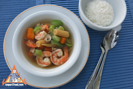 Thai Vegetable Soup, 'Kaeng Liang'