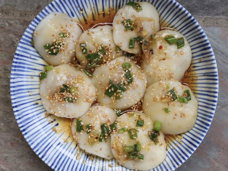 Dumplings w/Pork Shrimp Ginger Sesame