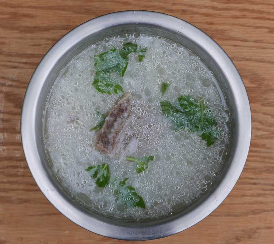 Bone Soup With Rice