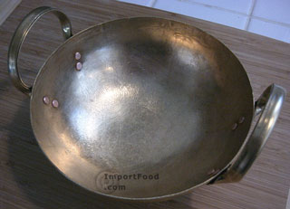 brass wok
