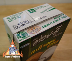 preservative free coconut milk
