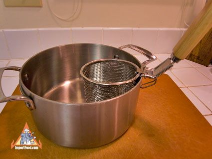 thai stainless steel cooking basket