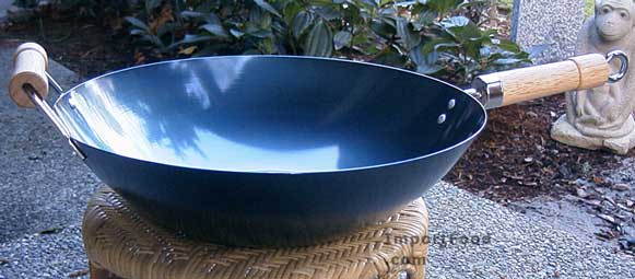 carbon steel wok, thai
