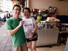 Tourists Using Saocingcha Guide
