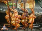 Charcoal-Barbecued Chicken Wings
