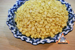 peeled split mungbean
