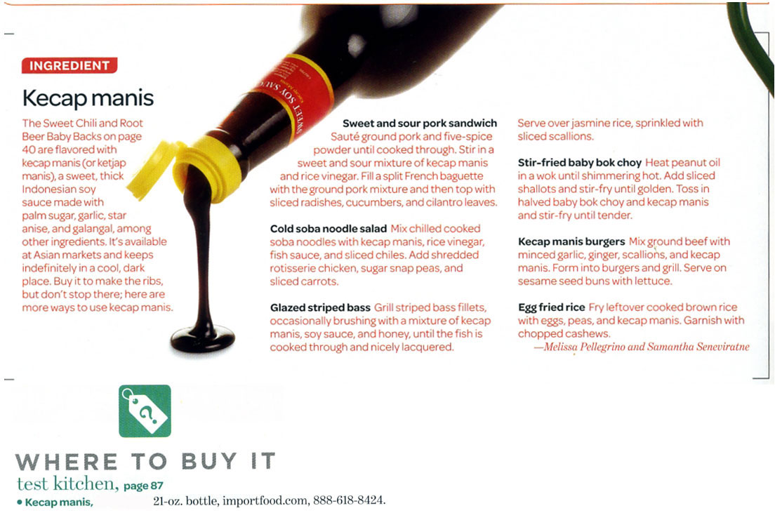 Kecap Manis, sweet soy sauce, ABC Brand, available online from