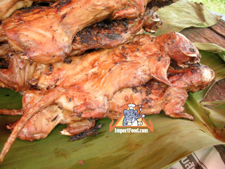Thai Highway Vendor Sells Rice-Field Rats, Frogs, Chickens and Snakes
