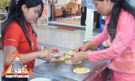kanom buang thai pancakes