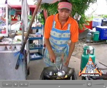thai street vendor video