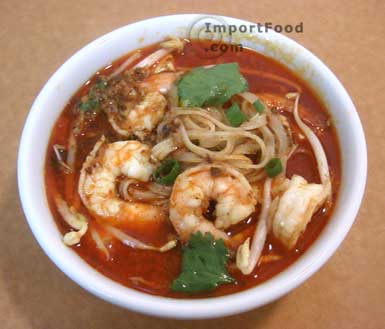 laksa curry noodles