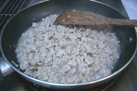 lawb gai, thai spicy chicken salad