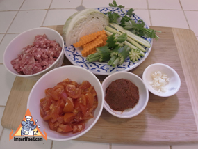 namprik ong ingredients