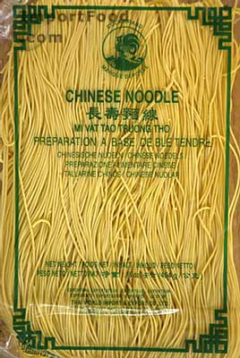chinese longlife noodle, yellow