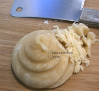 palm sugar prepared