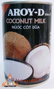 Aroy-D brand coconut milk, 14 oz