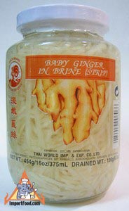 Thai baby ginger, strips, 16 oz