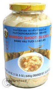 Bamboo shoots, sliced, 24 oz