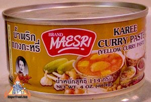 Maesri, karee curry, 4 oz can