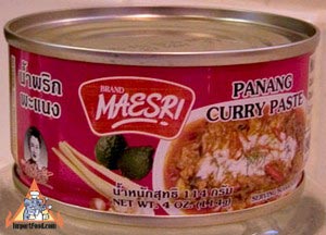 Maesri, panang curry, 4 oz can