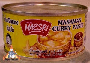 Maesri, massaman curry, 4 oz can