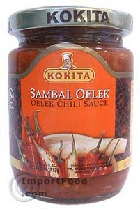 Sambal Oelek, Kokita, 8.8 oz jar