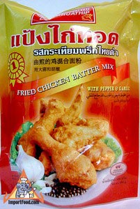 Thai fried chicken batter mix, 17.5 oz