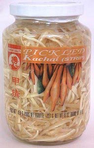 Sliced Krachai, 16 oz jar