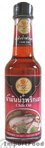 Red Chili Oil, Hand Brand, 4.2 oz bottle