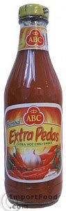 Extra Pedas (Extra Hot) Sambal Sauce, ABC Brand, 11.5 oz