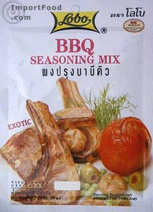 Lobo brand, Thai BBQ sparerib mix, 1.23 oz