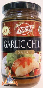 Garlic chile sauce, Extra Hot, Maxchup, 8.5 oz