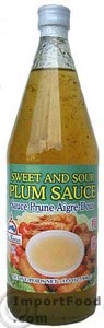 Sweet and Sour Plum Sauce, 24 oz
