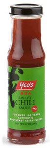Sweet chili sauce, Yeo's, 16.4 oz bottle