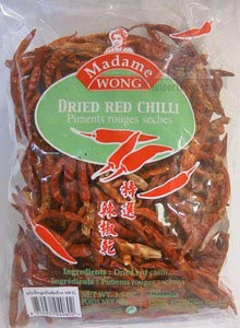 Thai whole dried chile, 3.5 oz