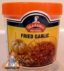 Fried garlic, 3.5 oz jar