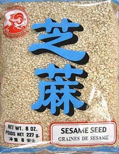 White sesame seeds, 8 oz