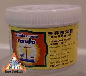 Shrimp paste, Tra Chang brand, 3.3 oz