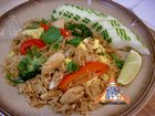 Thai Fried Rice with Chicken, 'Khao Pad Namprik Pao Sai Kai'
