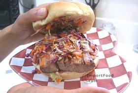Wasabi Ginger Lime Ahi Tuna Burgers - Wasabi Ginger Lime Ahi Tuna Burgers