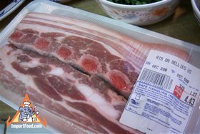 Thai Street Vendor Noodles, 'Ba Mee Haeng' - Pork with fat