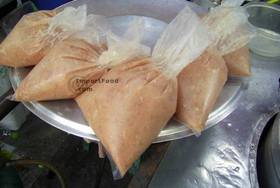 Thai Street Vendor for Thai Congee, Rice Porridge, Seafood