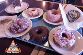 Kaffir Lime Coconut Doughnut Glaze - Top Pot doughnuts in Seattle