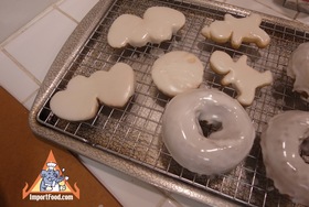 Kaffir Lime Coconut Doughnut Glaze - After the second dip