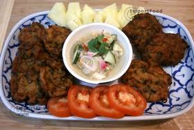 Spicy Fried Fish Cakes, 'Tod Man Pla' - Spicy Fried Fish Cakes, 'Tod Man Pla'