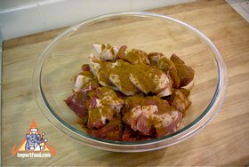 Northern Thai Pork Curry, 'Gaeng Hanglay' - Add curry powder