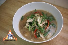 Thai Chicken and Ginger Soup, 'Gai Joo Khing' - Chicken and Ginger Soup, 'Gai Joo Khing'